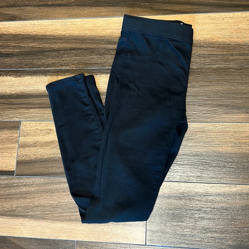 4 pairs of black school pants for girls. Size 14 Long.
